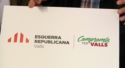 ERC i Compromís per Valls oficialitzen la seva coalició per a les municipals