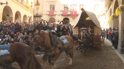 Més de 200 cavalls es reuneixen als Tres Tombs de Valls