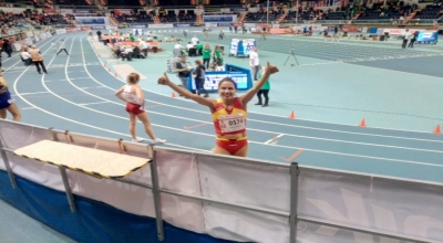Marta Camps, campiona del món dels 3.000 metres per a majors de 45 anys