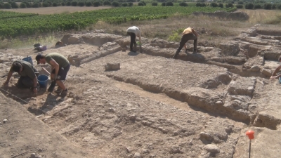 Descobreixen dues noves estances a la vil·la romana de Mas dels Frares