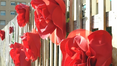 Constantí decora els carrers per Sant Jordi