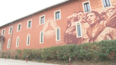 S&#039;inaugura oficialment el mural de les Brigades Internacionals a l&#039;Espluga