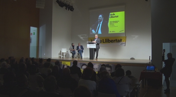 ERC demana el vot per la llibertat de Catalunya i per frenar la dreta
