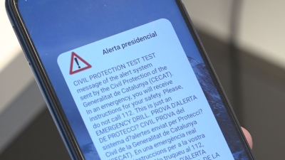 La prova d&#039;enviament d&#039;alertes al mòbil es repetirà a Tarragona
