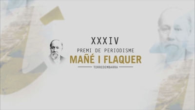 XXXIVè Premi de Periodisme Mañé i Flaquer. Torredembarra 2021