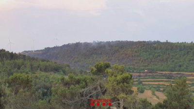 Controlat l&#039;incendi de Vallbona de les Monges, que ha cremat 50 hectàrees