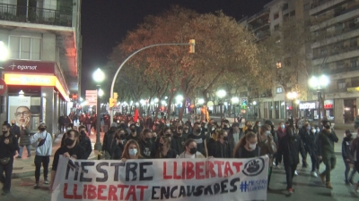 Manifestació a Tarragona per Hasél i altres presos