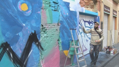 El Serrallo estrena quatre nous murals