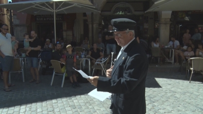 El nunci pregona els dies centrals de la Festa Major de Montblanc