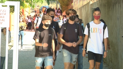 Valls enceta un nou curs escolar en què ha incrementat el nombre de grups d&#039;alumnes