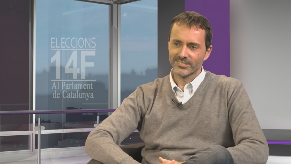 Especial Eleccions 14-F. Entrevista a Jordi Jordan