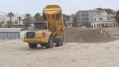 L&#039;Ajuntament de Torredembarra critica la nova extracció de sorra de la platja