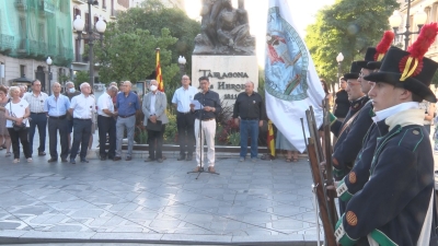 Tarragona homenatja els defensors de la ciutat durant el setge de 1811