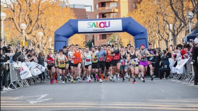 Gurutze Frades i Kilian Garcia guanyen la Mitja Marató de Salou 2023