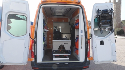 Protecció Civil de Montblanc renova la seva ambulància