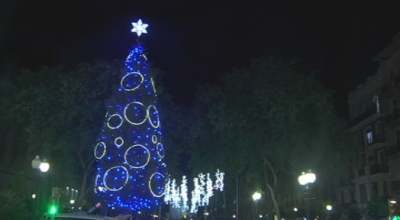 La tradicional encesa de llums marca l&#039;inici de les festes nadalenques a Tarragona