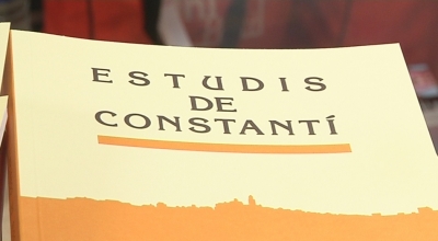 Constantí presenta el 33è volum dels seus Estudis històrics