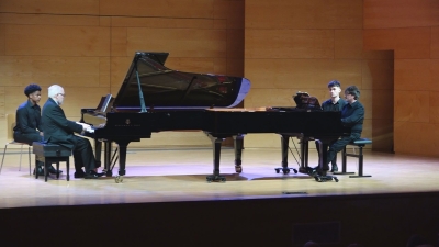 Cecilio Tieles i Jordi López, dues generacions de pianistes a Vila-seca