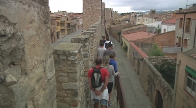 Montblanc rep 1.600 visitants en accés lliure durant l&#039;estiu al pas de ronda de la muralla