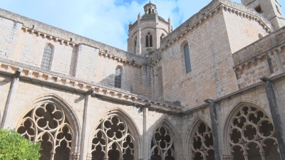 El claustre gòtic del Monestir de Santes Creus encara tres anys d&#039;obres