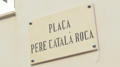 Pere Català Roca dona nom a la plaça del Museu Casteller