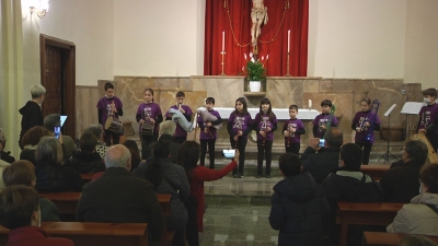 Alumnes del Tecler protagonitzen el concert de Setmana Santa de la Sang