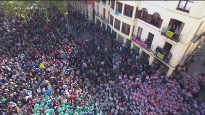 Diada Castellera de Tots Sants a Vilafranca del Penedès
