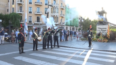Tarragona ret homenatge al Monument dels Herois amb motiu del 210è aniversari del Setge