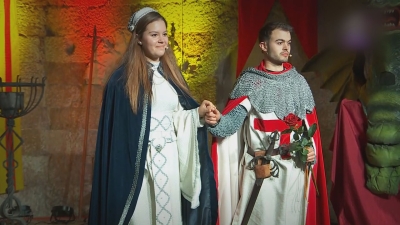 Montblanc, a punt de triar princesa i Sant Jordi