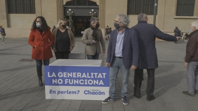 Marc Arza: &quot;La Generalitat no funciona&quot;
