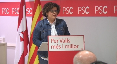 Rosa M. Ibarra, reelegida cap de llista del PSC a Valls