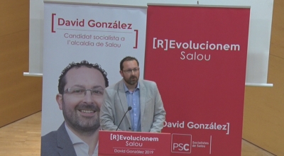 David González encapçala per primera vegada la llista del PSC a Salou
