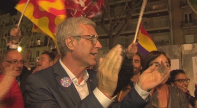 Eufòria i il·lusió renovades en la primera nit de campanya a la ciutat de Tarragona