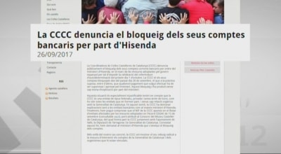 Hisenda bloqueja els comptes de la Coordinadora de Colles Castelleres