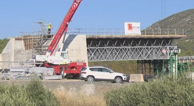 Avança la construcció del viaducte de Fontscaldes per l&#039;A-27